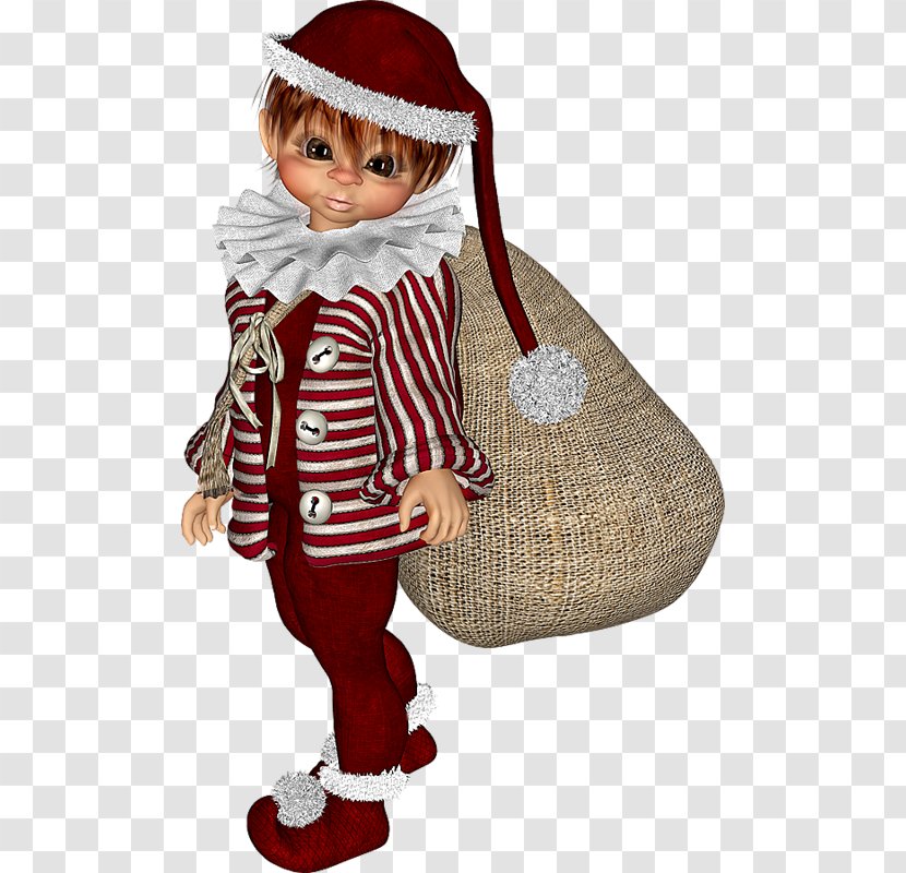 Doll Christmas Day Centerblog Image Santa Claus - Puppet Transparent PNG