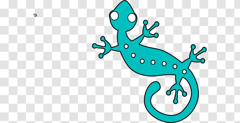 Lizard Reptile Gecko Clip Art - Eidechse - Turquoise Cliparts Transparent PNG