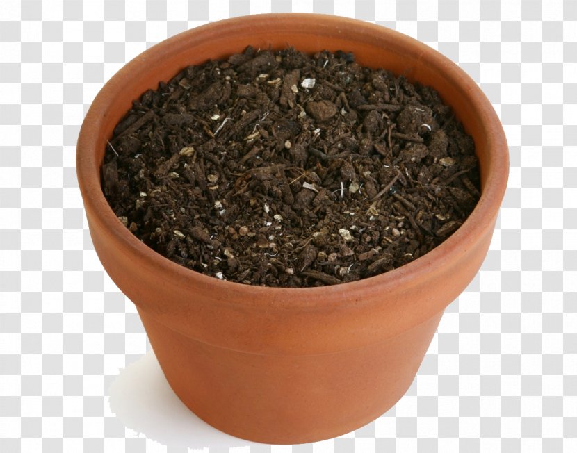 Flowerpot Drawing Image Soil - Brown Dust Transparent PNG