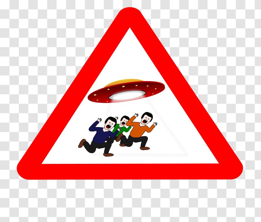 Unidentified Flying Object Hazard Clip Art - Signage - Jeopardy Transparent PNG