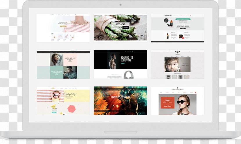 Wix.com Web Page Website Builder Online Shopping - Display Advertising - Wix Transparent PNG