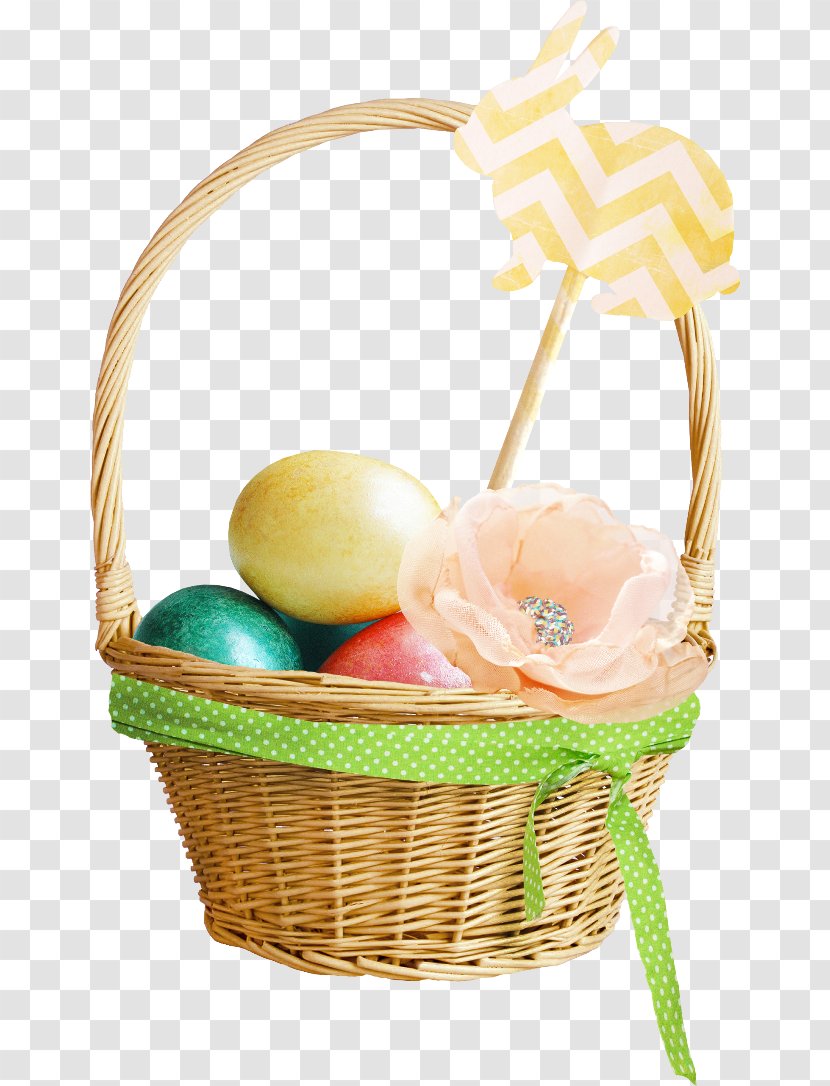 Easter Basket Food Gift Baskets 2404 (عدد) - Wicker Transparent PNG