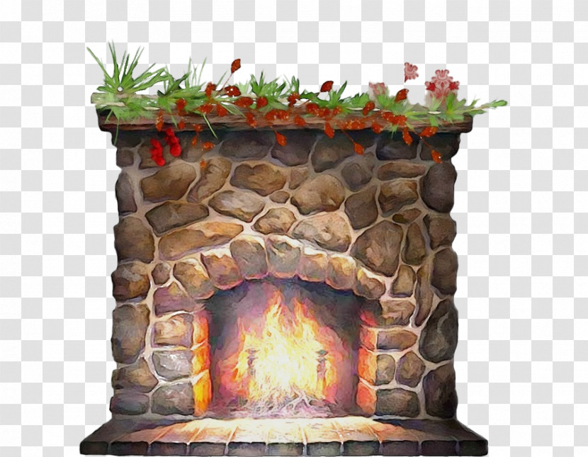 Hearth Fireplace Chimney Fireplace Mantel Stove Transparent PNG