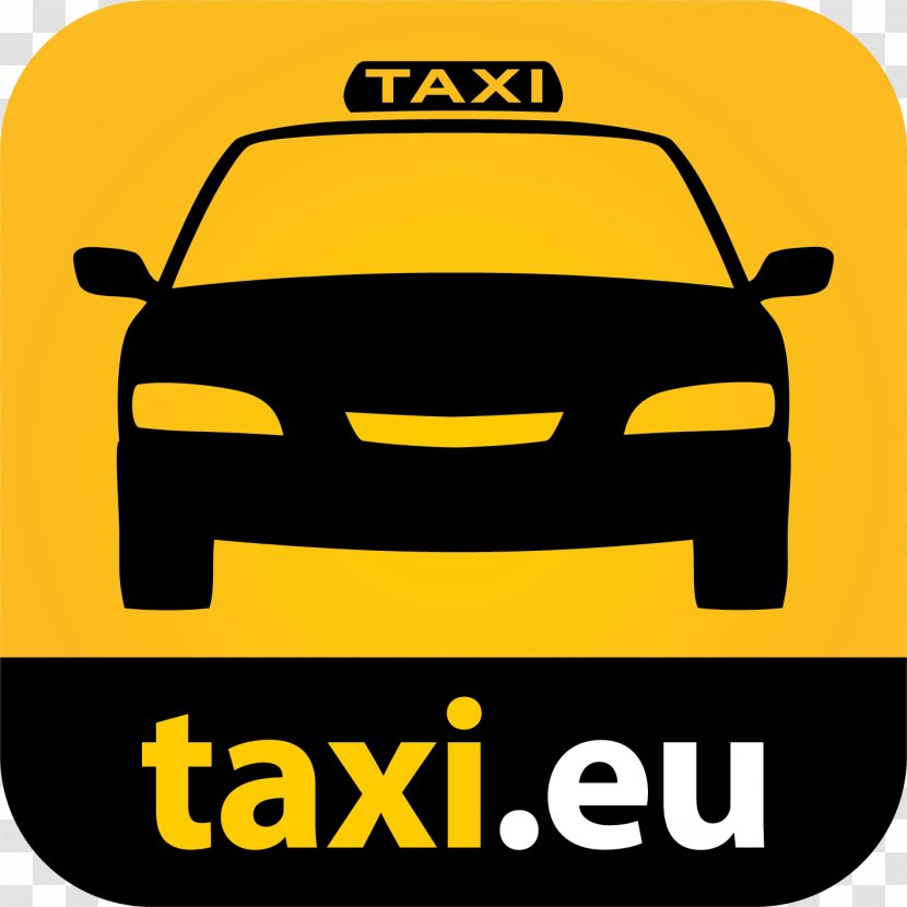 Taxi Europe E-hailing - Sign Transparent PNG