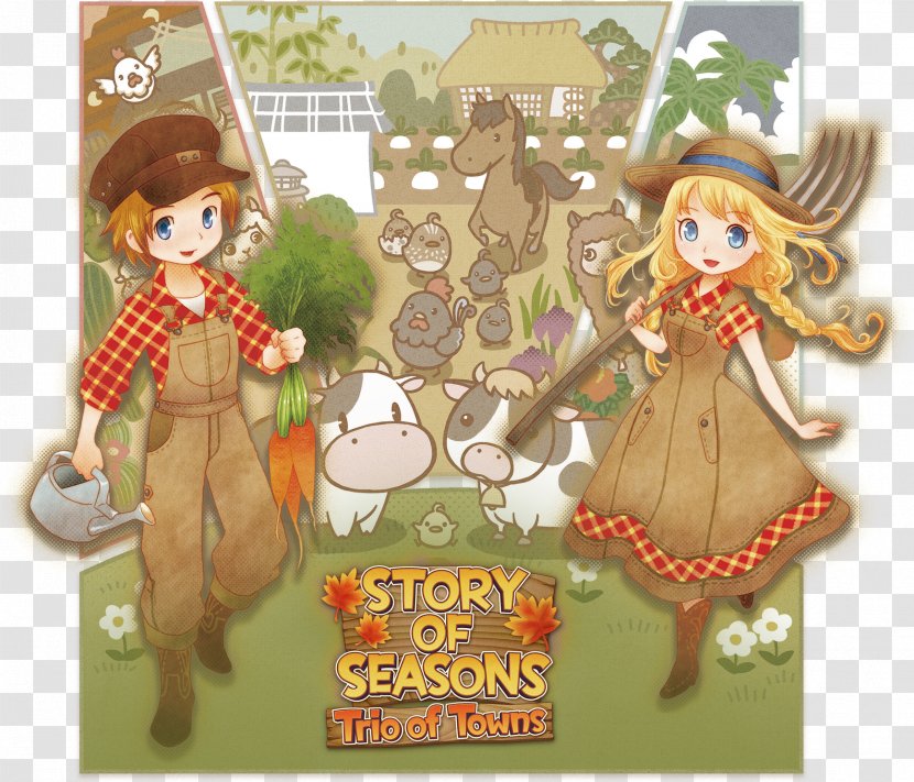 Story Of Seasons: Trio Towns Harvest Moon Layton's Mystery Journey: Katrielle And The Millionaires' Conspiracy Stardew Valley - Christmas Decoration - Chedworth Story: History A Cotswold Par Transparent PNG