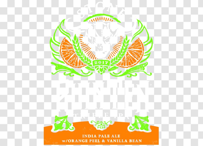 India Pale Ale Hops Graphic Design Logo - Orange Peel Transparent PNG