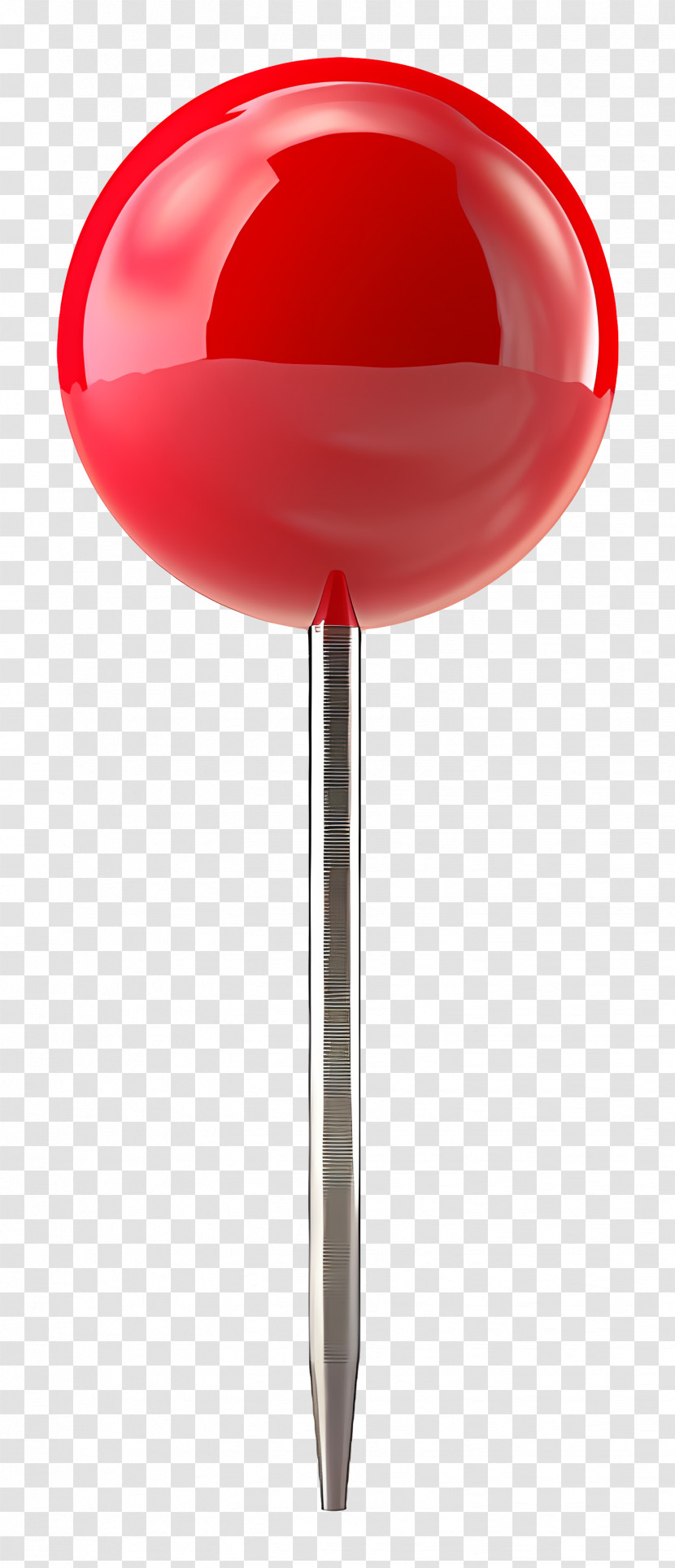 Pushpin - Red Push Pin For Office And Map Use Transparent PNG