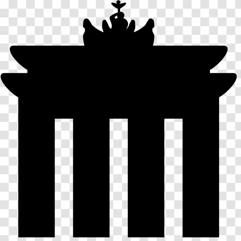 Brandenburg Gate Monument Landmark - Quadriga - Pillar Vector Transparent PNG