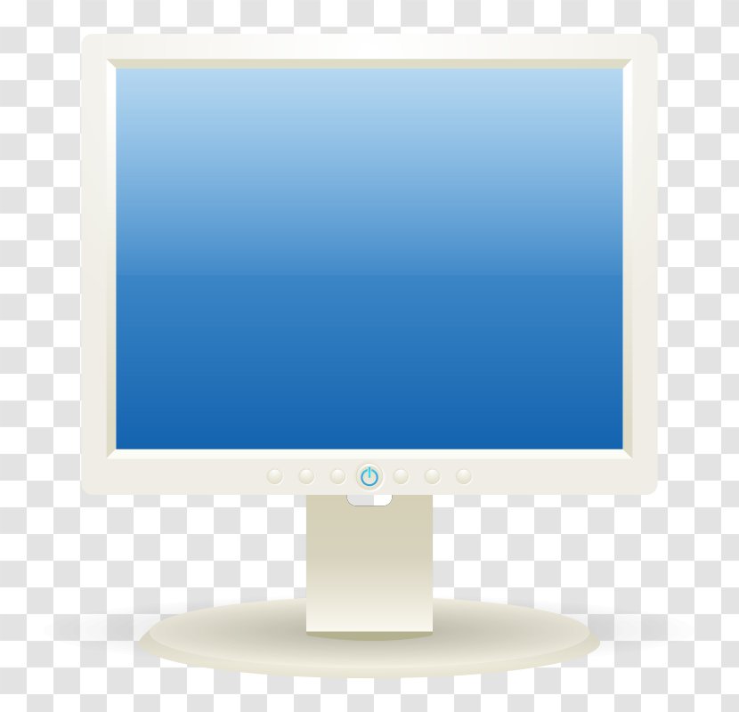 Laptop Computer Monitors Liquid-crystal Display Flat Panel Clip Art - Tablet Computers - Monitor Image Transparent PNG