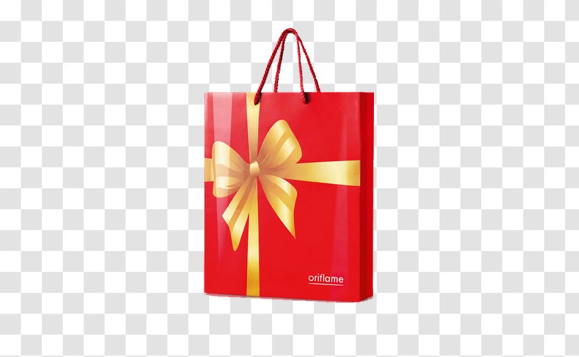 Oriflame Handbag Gift Cosmetics - Red - Bag Transparent PNG