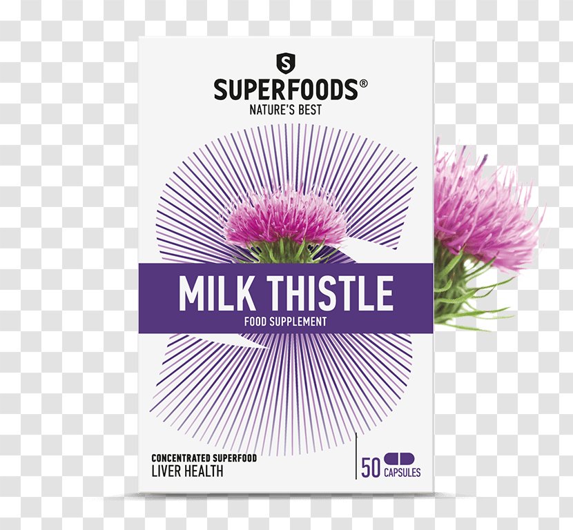 Dietary Supplement Nutrient Superfood Milk Thistle - Silibinin Transparent PNG