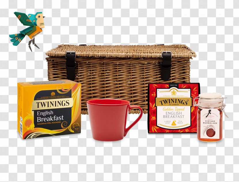 Food Gift Baskets Hamper - Basket - Breakfast Tea Transparent PNG