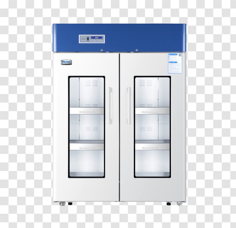 Refrigerator Haier Home Appliance Major ULT Freezer - Kitchen Cabinet - Biomedical Panels Transparent PNG