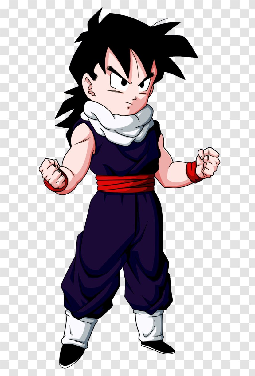 Gohan Goku Vegeta Goten Trunks - Silhouette - Baby Dance Transparent PNG