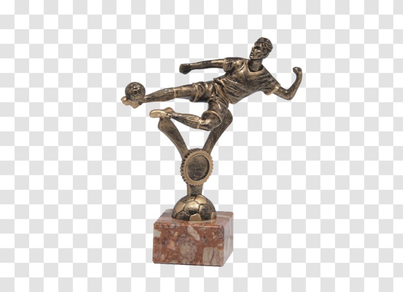 Kaja Sport Sports Football Trophy Bronze Sculpture - Medal Transparent PNG