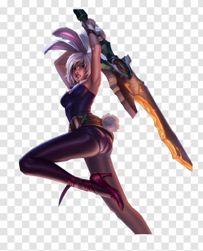 League Of Legends Riven Video Game Team Fortress 2 Riot Games - Fictional Character - Model Transparent PNG