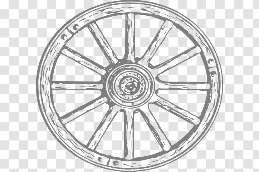 Car Wagon Wheel - Alloy Transparent PNG