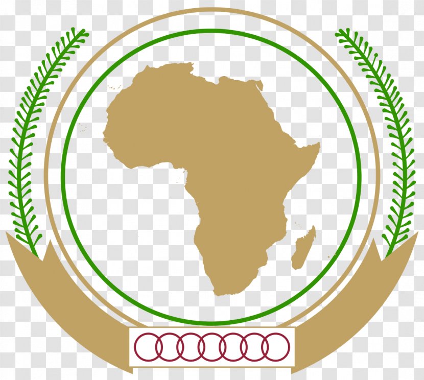 Emblem Of The African Union Commission Member States - Artwork - Afro Transparent PNG