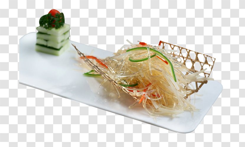 Shark Fin Soup Abalone Japanese Cuisine Seafood - Delicious Vegetarian Transparent PNG