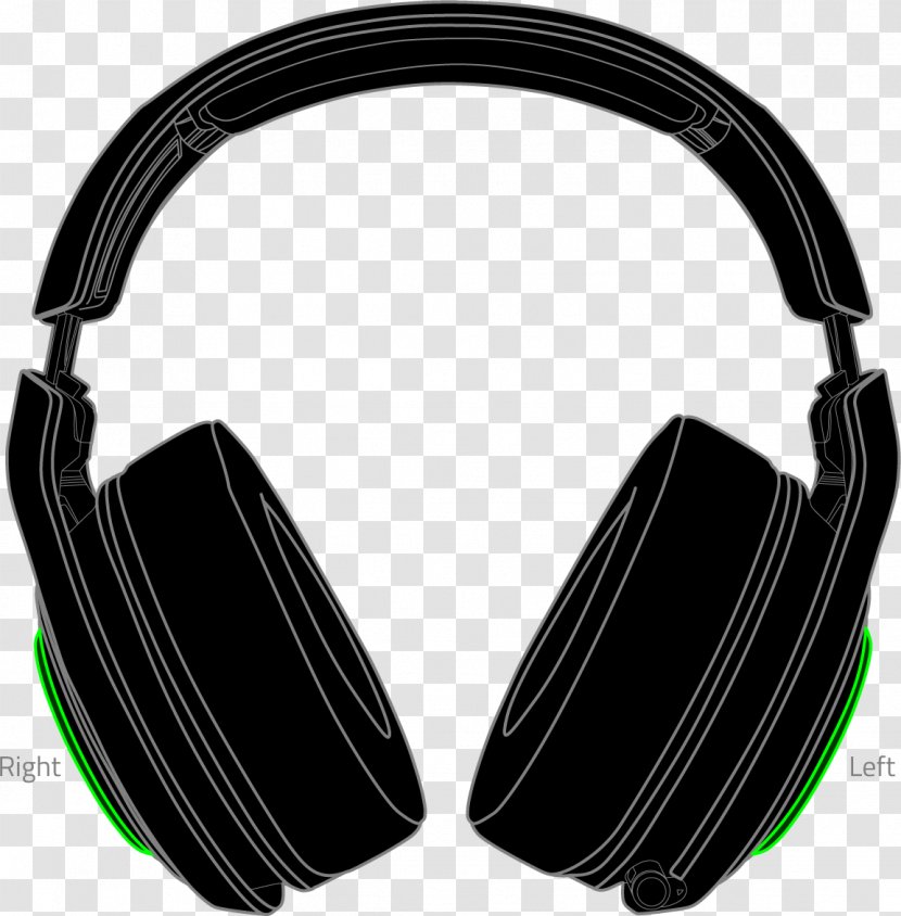 Razer Man O'War Headphones 7.1 Surround Sound Inc. Virtual - Audio Transparent PNG