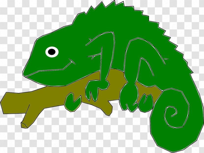 Chameleons Lizard Reptile Clip Art - Grass Transparent PNG