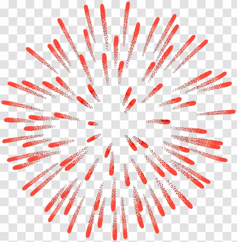 Fireworks Animation Clip Art - Color - Firework Red Image Transparent PNG