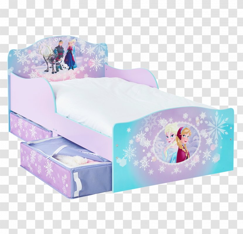 Elsa Toddler Bed Child Cots - Frozen Transparent PNG