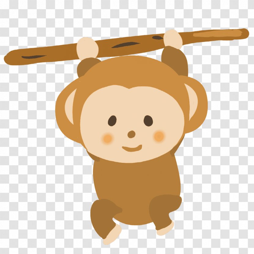 Monkey Facial Expression Animal Clip Art - Canidae Transparent PNG