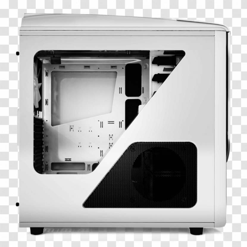 Computer Cases & Housings Power Supply Unit NZXT Phantom 410 Tower Case ATX - Fiber Corporation Transparent PNG