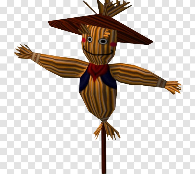 Cartoon Characters - Triforce - Broom Scarecrow Transparent PNG
