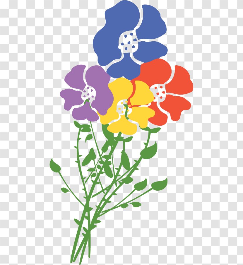 Flower Drawing - Floral Design Transparent PNG