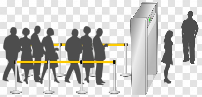 Airport Security Image Silhouette Photography Transparent PNG