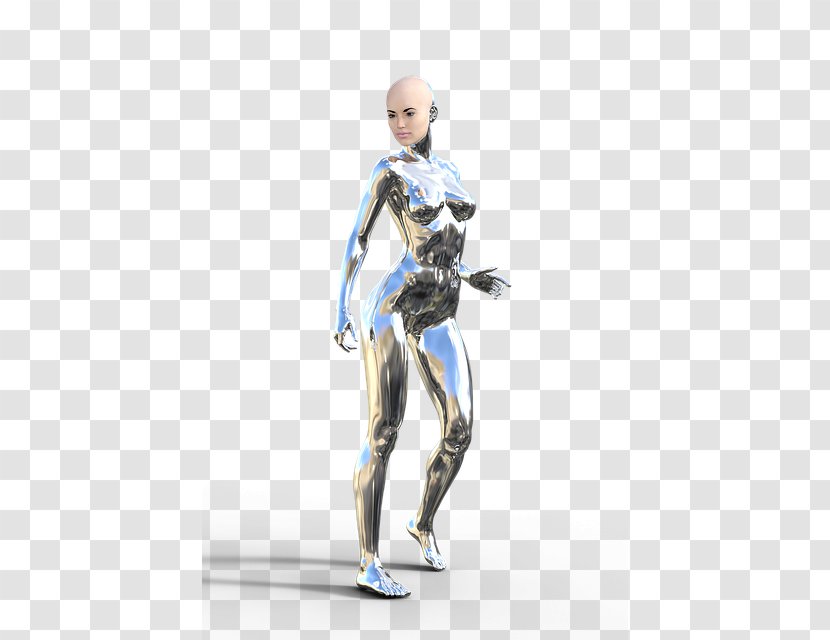 Robotics Android Humanoid Robot Woman - Heart - Mental Relaxation Transparent PNG