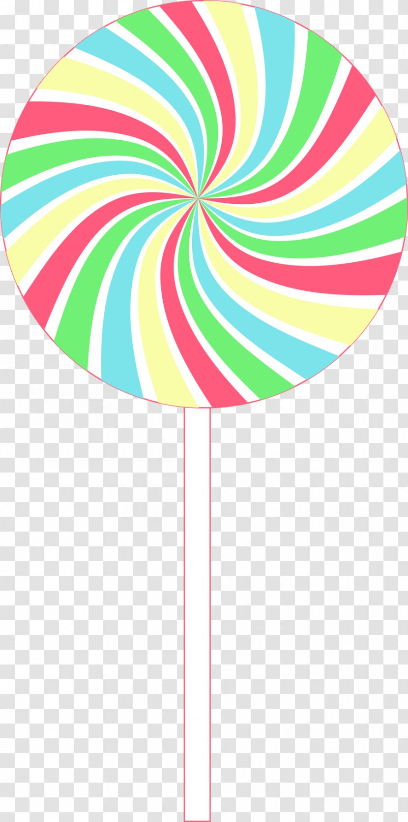 Candy Cane Lollipop Polkagris Stick Ribbon - Huhn Chow Mein Transparent PNG