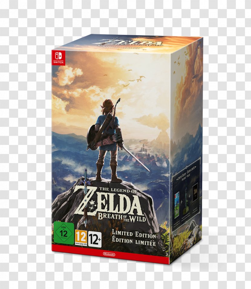 The Legend Of Zelda: Breath Wild Nintendo Switch Collector's Edition Video Games - Technology Transparent PNG