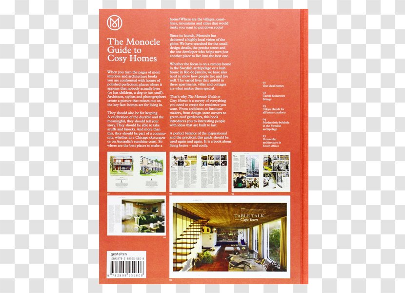 Collected Books The Monocle Guide To Cosy Homes Amazon.com Book Collecting - Brochure Transparent PNG