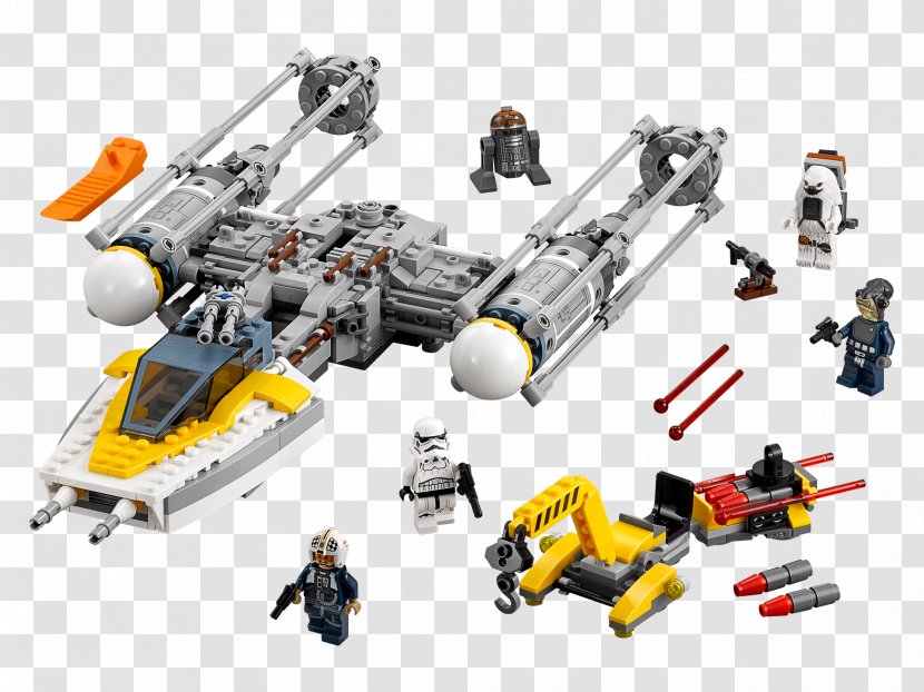 Lego Star Wars Y-wing A-wing - Toy - Stormtrooper Transparent PNG