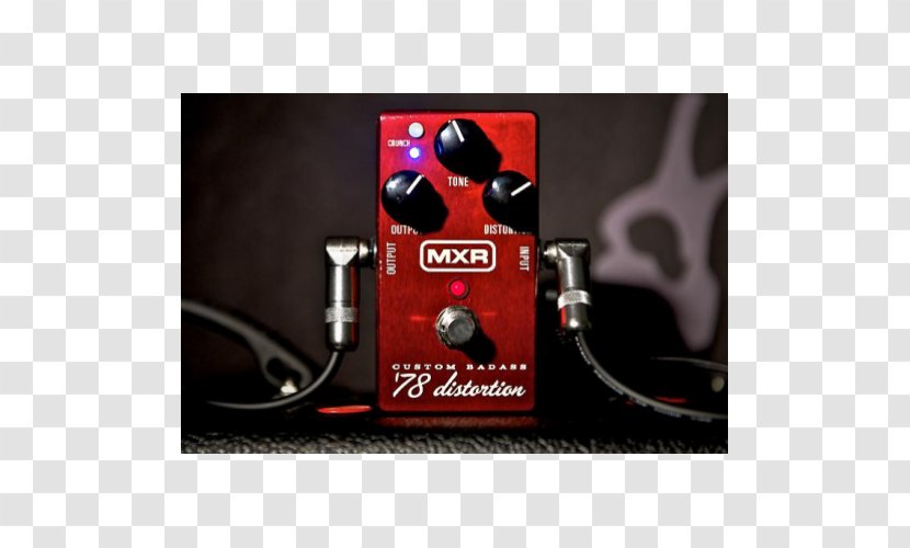 Distortion Guitar Audio Effects Processors & Pedals MXR - Electronic Device Transparent PNG