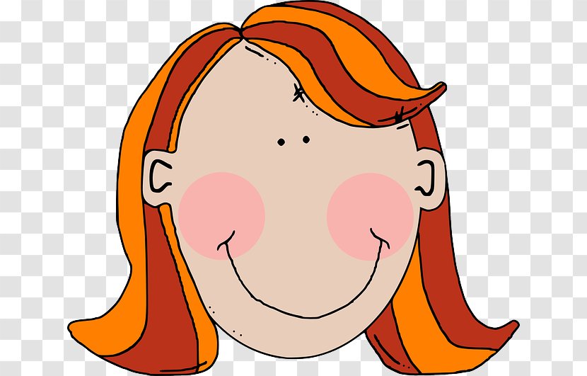 Red Hair Brown Clip Art - Human Behavior Transparent PNG