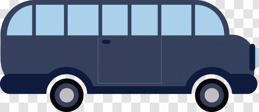 Car Compact Van Automotive Design - Blue - Cartoon Transparent PNG