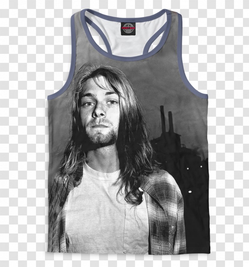 Kurt Cobain T-shirt Sleeveless Shirt Grunge Nirvana Transparent PNG