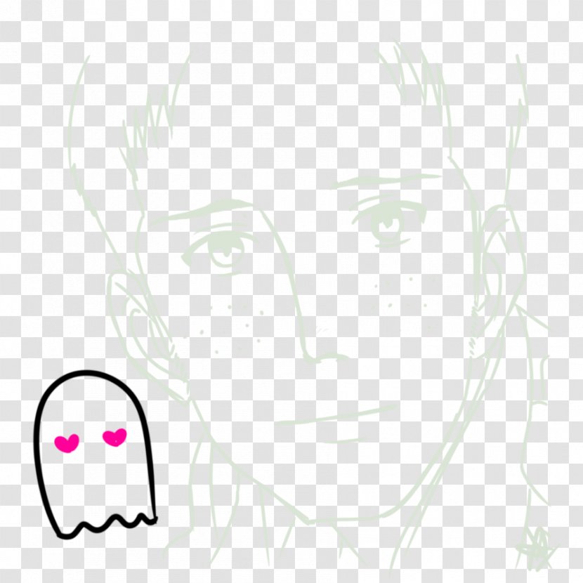 Eye Cheek Forehead Mouth Sketch - Heart Transparent PNG