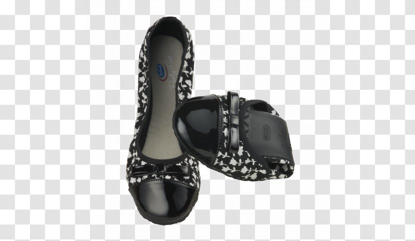 Ballet Flat Sandal Dr. Scholl's Shoe Footwear - Handbag - Ballerina Black Transparent PNG