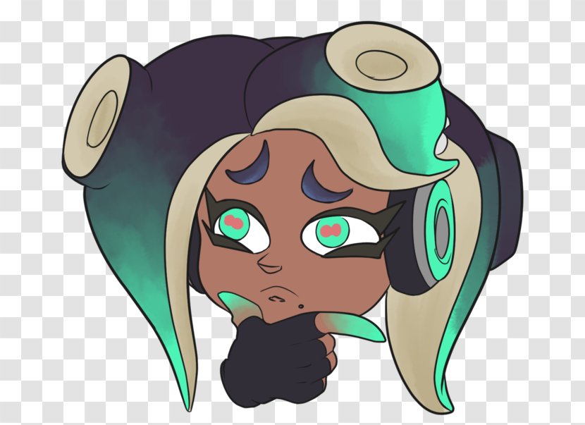 Splatoon 2 Emoji Thought Art - Flower - Angry Transparent PNG