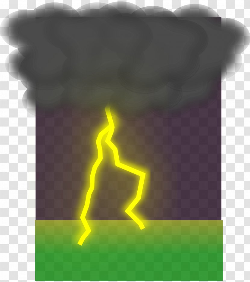 Thunderstorm Lightning Clip Art - Heat - Lighning Transparent PNG