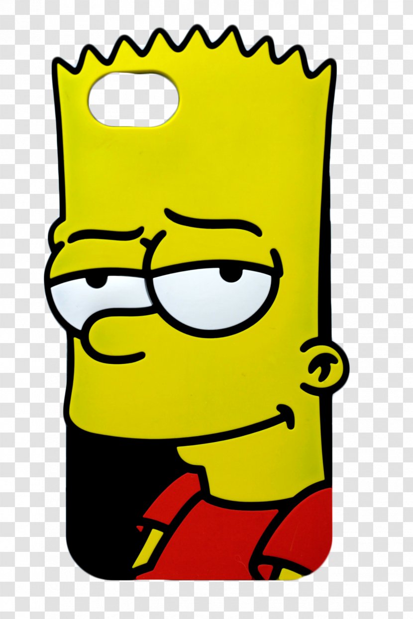 Bart Simpson Mobile Phone Accessories Lisa IPhone 7 Plus Telephone - Area Transparent PNG