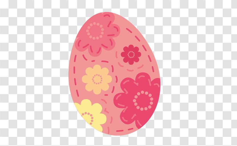 Easter Egg Clip Art - Petal - Pink Eggs Transparent PNG