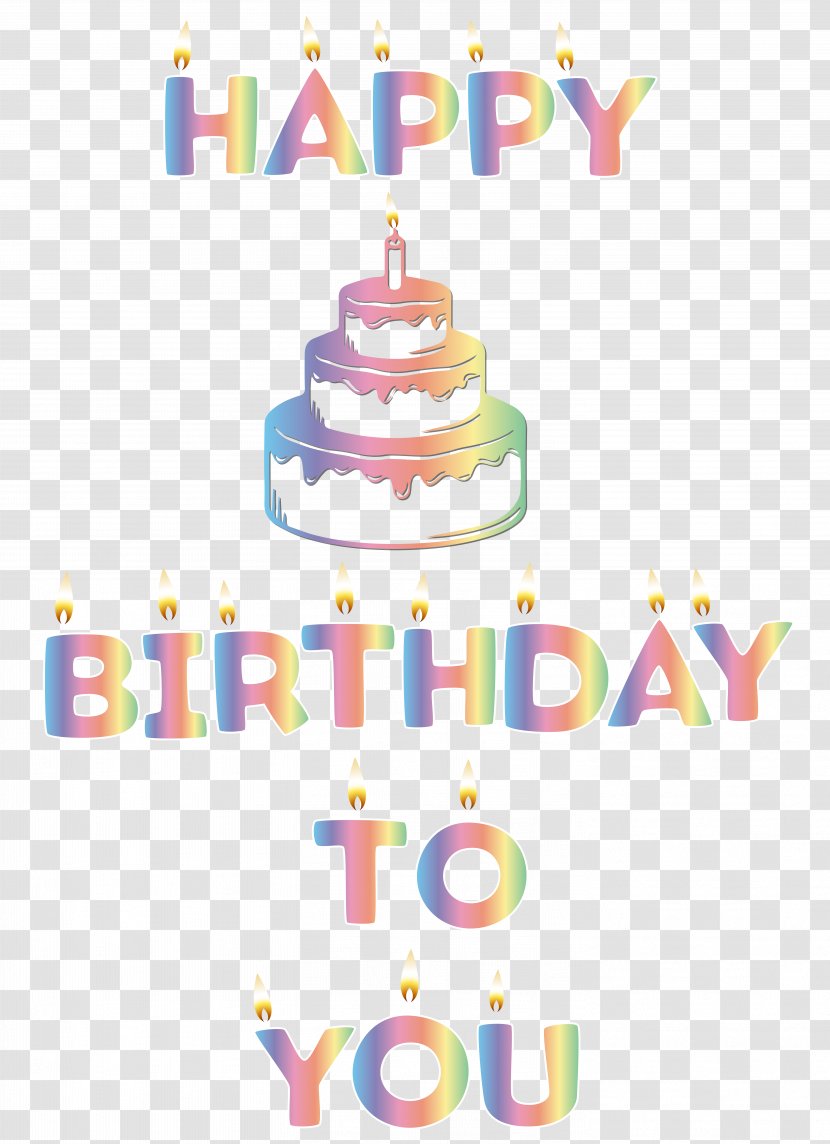 Birthday Cake Diagram Clip Art - Happy Birth Day Transparent PNG