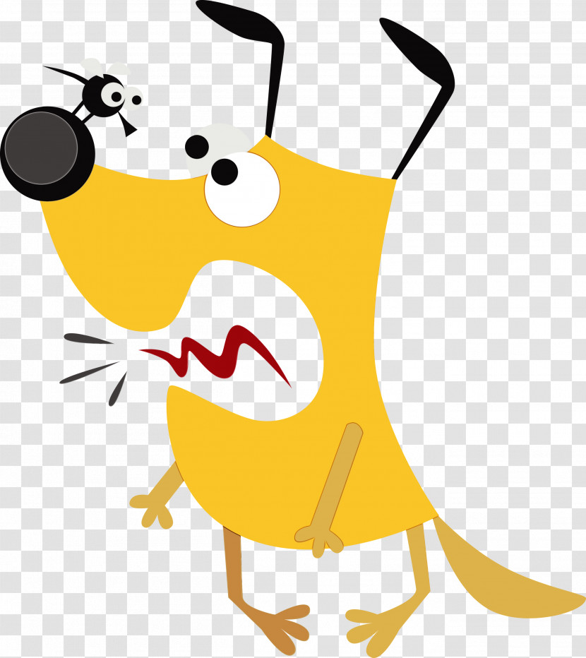 Yellow Pleased Transparent PNG
