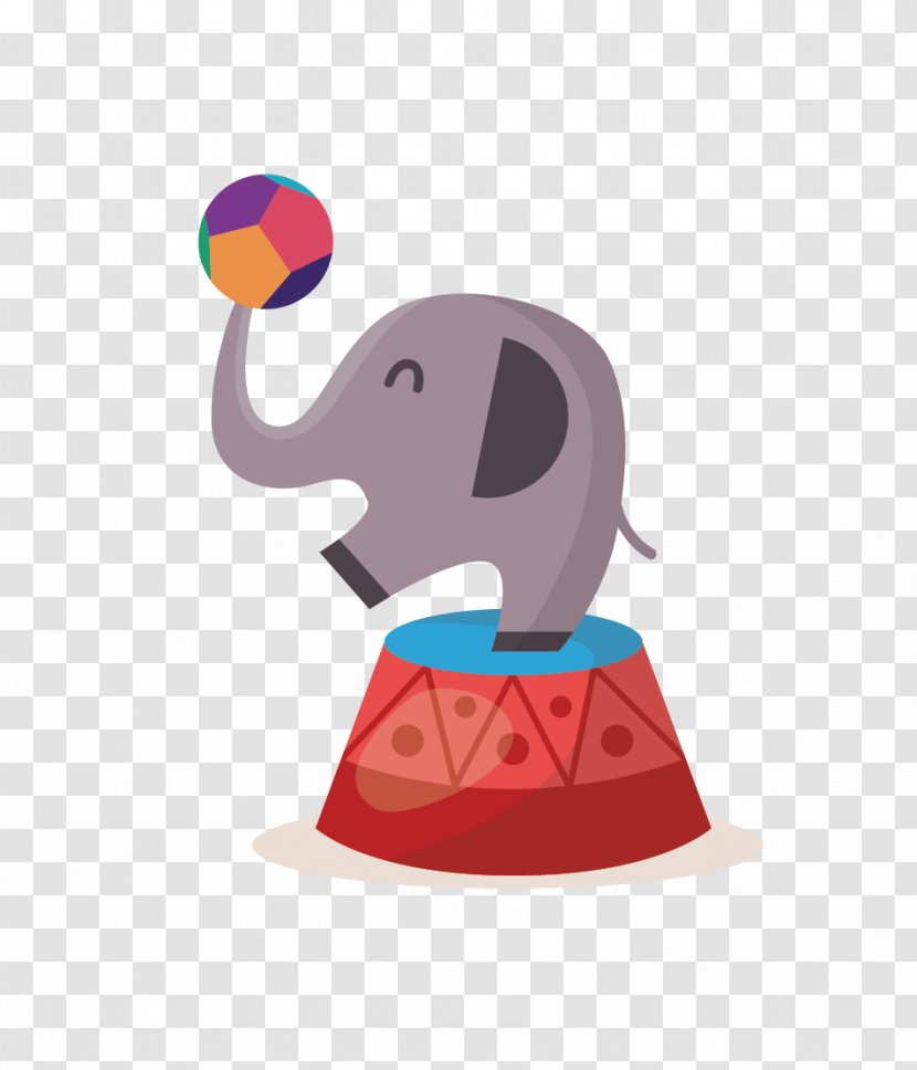 Circus Photography Illustration - Mammal - Elephant Transparent PNG